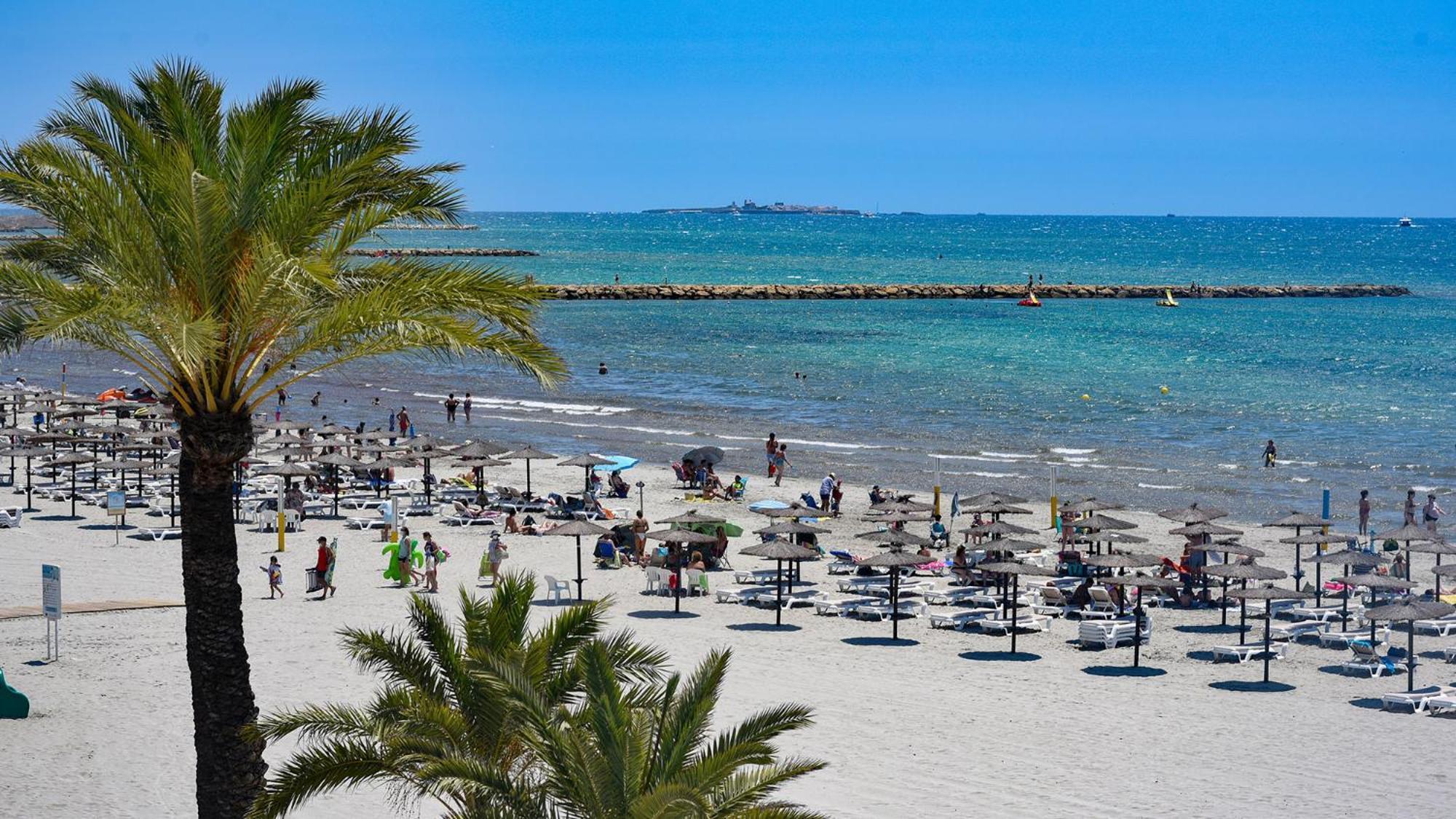 Apartamento Arena Playa Levante Санта Пола Экстерьер фото